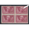 Bloc de 4 Timbres n°256  neuf*  - cote 400 Euros lartdesgents.fr