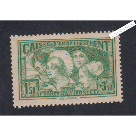 Timbres n°269 Provinces neuf* - signé  - cote 180 Euros lartdesgents.fr