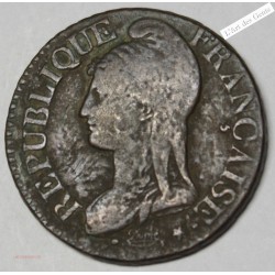 lot de 5 centimes DUPRE an  5 A, AA, BB, I, D, R, W et rare An 5/6BB