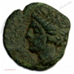 ZEUGITANE – CARTHAGE Unité c. 350-320 av J-C TB, R1 lartdesgents.fr