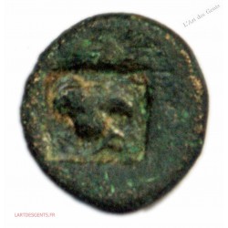 ÎLES DE CARIE – RHODES Demi-unité plinthophore Hemidrachme c. 350-304 av J-C TB+ R3 lartdesgents.fr