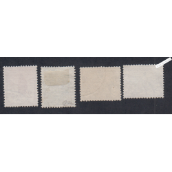 Timbres n°148 à n°151 Au Profit des orphelins - Oblitérés - cote 140 Euros lartdesgents.fr