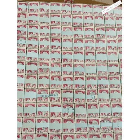 550 BOTTES DE 100 Timbres n° 1263 Marianne de Decaris...envoi uniquement en France,lartdesgents.fr