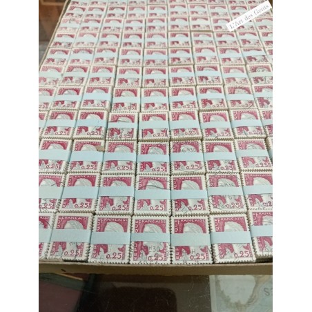 550 BOTTES DE 100 Timbres n° 1263 Marianne de Decaris...envoi uniquement en France,lartdesgents.fr