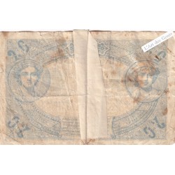 Billet 20 Francs noir B+ 26-01-1875 n° U.210 059, lartdesgents.fr