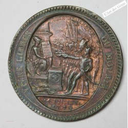 Monneron 5 sols 1790 - Louis XVI TTB , lartdesgents.fr