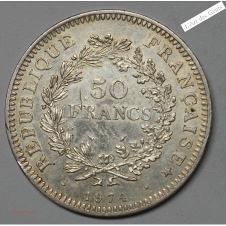 50 FRANCS 1974 AVERS DE LA 20 FRANCS, lartdesgents.fr