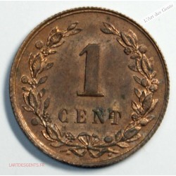 PAYS-BAS 1 Cent 1878 lion couronné  Utrecht Top qualité , lartdesgents.fr