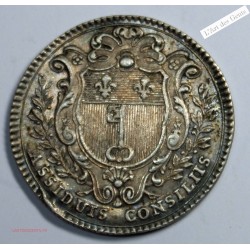 JETON LOUIS XV NOBLESSE VILLE ANGERS , lartdesgents.fr