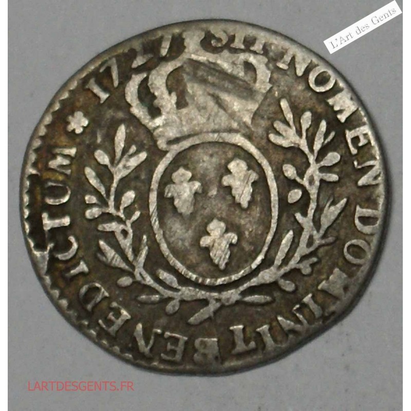 1/10 ECU 1727L LIMOGES LOUIS XV B+ , lartdesgents.fr
