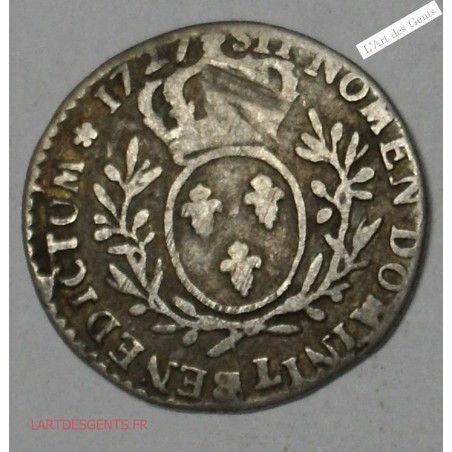 1/10 ECU 1727L LIMOGES LOUIS XV B+ , lartdesgents.fr