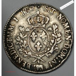 Ecu 1768 Pau  Louis XV TB+, lartdesgents.fr