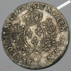 Ecu Louis XV 1747 C CAEN   TTB R3, lartdesgents.fr