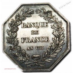 Jeton Banque De France AN VIII CORNE SUPERBE  , lartdesgents.fr