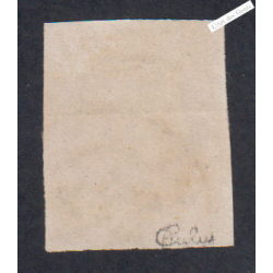Timbre France n°40B , 2c. brun-rouge,  18 déc 1870 Oblitéré  Signé Calves cote 330 Euros lartdesgents