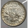 50 centimes 1908 Semeuse Superbe cote 60€, lartdesgents.fr