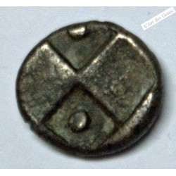 CHERCHONÈSE DE THRACE Hémidrachme ou Tétrobole c. 350 av J-C. TTB +/SUP, lartdesgents.fr