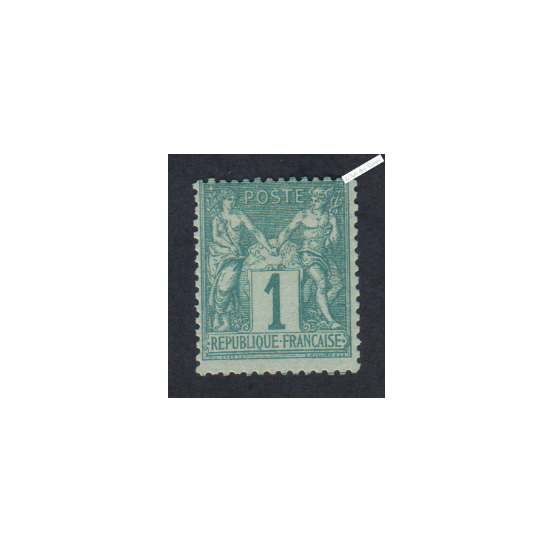 Timbre n°61 Type Sage (Type I)  - Neuf* charnière - Signé - cote 200 Euros lartdesgents.fr