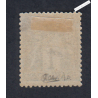 Timbre n°61 Type Sage (Type I)  - Neuf* charnière - Signé - cote 200 Euros lartdesgents.fr