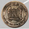10 Centimes Satyrique "Vampire de la France" Napoléon III, lartdesgents.fr