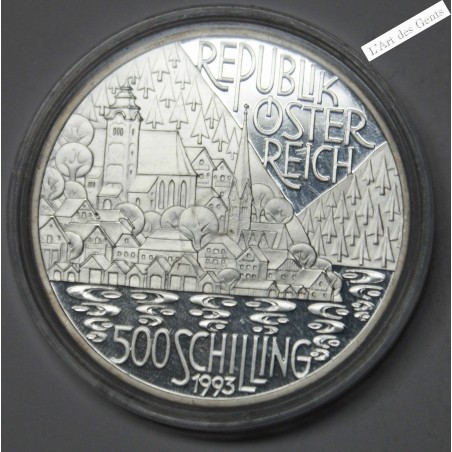 AUTRICHE 500 SCHILLING 1993 BE - VIENNE 24 g, lartdesgents.fr