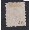 Timbre France n°91 - 25 c. noir s. rouge  -Type Sage (Type II) Oblitéré cachet rouge signé lartdesgents.fr