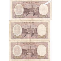 10000 LIRE MICHELANGELO 1966,1968, 1970, lartdesgents.fr