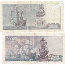 5000 LIRE C. COLOMB 1970, 1973 lartdesgents.fr