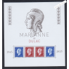 Bloc Feuillet n°5861 Marianne de Dulac 2025  Neuf** lartdesgents.fr