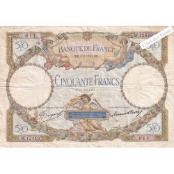 50 Francs 1933 Luc Olivier...