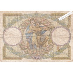 50 Francs 1933 Luc Olivier Merson, lartdesgents.fr
