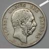 5 MARK 1875 E ALBERT KOENIG SACHSEN , lartdesgents.fr