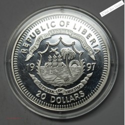 20$ 1997 LIBERIA BE PRINCESSE DIANA "WEDDING DAY", lartdesgents.fr