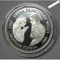 20$ 1997 LIBERIA BE PRINCESSE DIANA "MOTHER TERESA", lartdesgents.fr