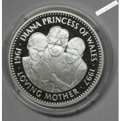 20$ 1997 LIBERIA BE PRINCESSE DIANA "LOVING MOTHER", lartdesgents.fr
