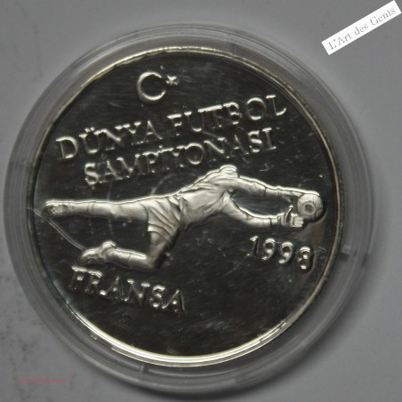 750.000 lira 1996 TURQUIE - World Cup France 98, lartdesgents.fr