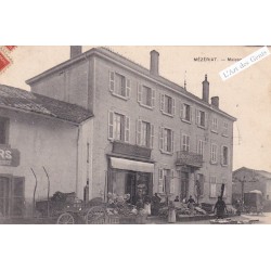 CPA MEZERIAT - MAISON BOZON 1908, lartdesgents.fr
