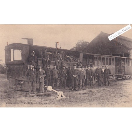 CPA 26 cliché Louis Photo Éclair TRAIN VALENCE ANIME, lartdesgents.fr CPA 26 cliché Louis Photo Éclair TRAIN VALENCE ANIME, lartdesgents.fr
