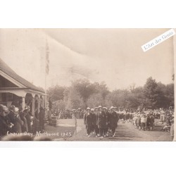Carte photo Empire day Northwood 1925