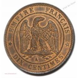 Dix centimes 1852 A Paris Napoléon III FDC, lartdesgents.fr