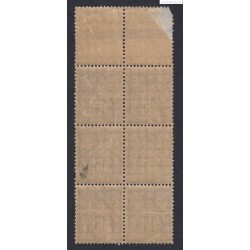 Bloc de 6 Timbres France n°101 TBC Neuf** Bord de feuille - Signé-  cote 360 Euros lartdesgents.fr