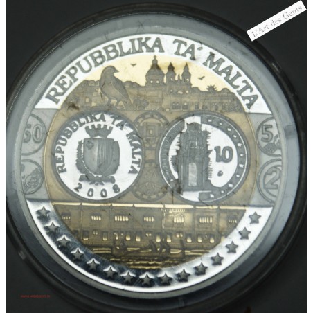 2 Médailles Europa "MALTE" - 999/00 argent, lartdesgents.fr