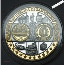 2 Médailles Europa "SAN MARINO" - 999/00 argent, lartdesgents.fr