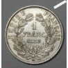 1 Franc 1859 A TTB+ Napoléon III, lartdesgents.fr