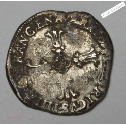 QUART d'écu HENRI IV 1593 L BAYONNE, croix de face, LARTDESGENTS.FR