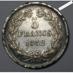 5 Francs 1832 D LYON TTB+ L. PHILIPPE I, lartdesgents.fr