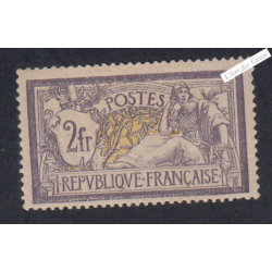 Timbre n°122 Type Merson-  Neuf* Signé - cote 1000 Euros lartdesgents.fr