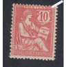 Timbre n°124 - Mouchon retouché - 1902 - Neuf** Signé cote 240 Euros lartdesgents