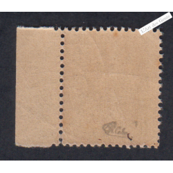 Timbre Type mouchon retouché N°126 - 1902 Neuf**  cote 410 Euros lartdesgents.fr