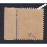 Timbre Type mouchon retouché N°126 - 1902 Neuf**  cote 410 Euros lartdesgents.fr